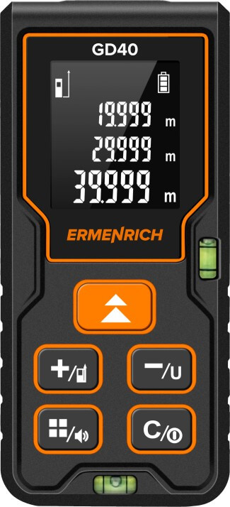 Laserový merač Ermenrich Reel GD40